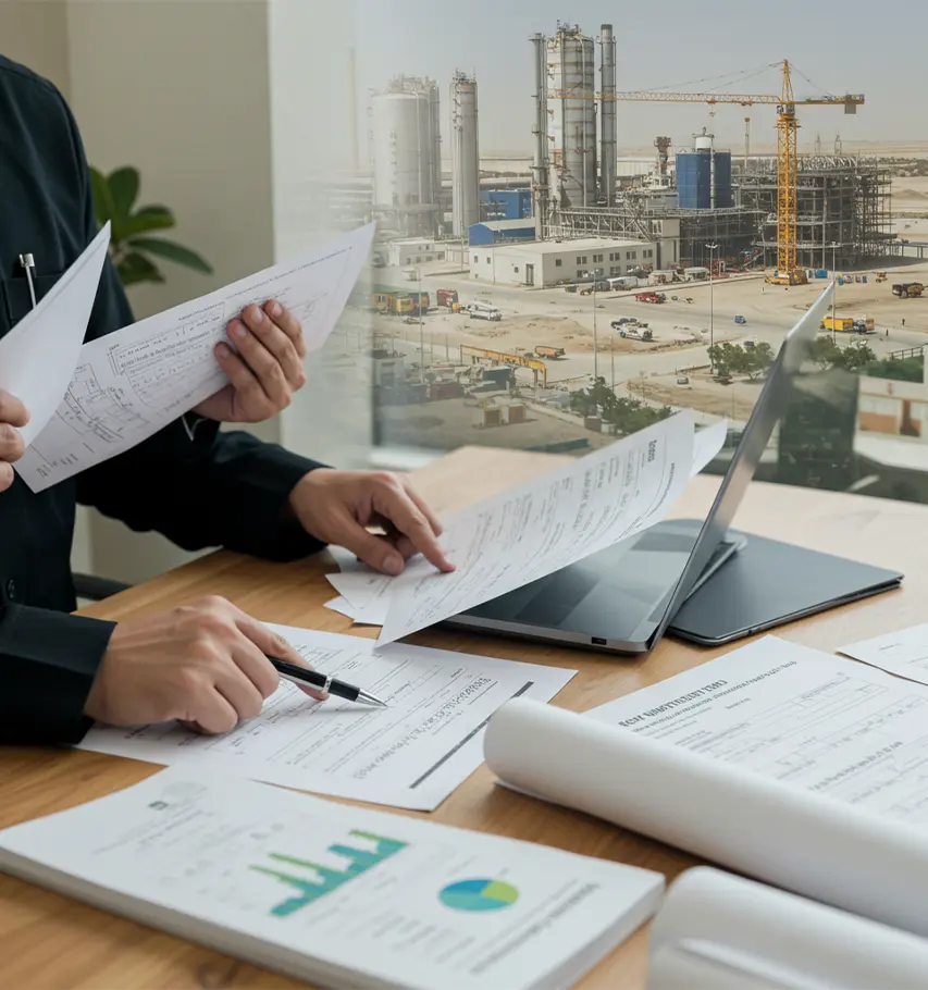 Issuing and renewing environmental licenses 23 التصاريح البيئية | شركة المقاييس